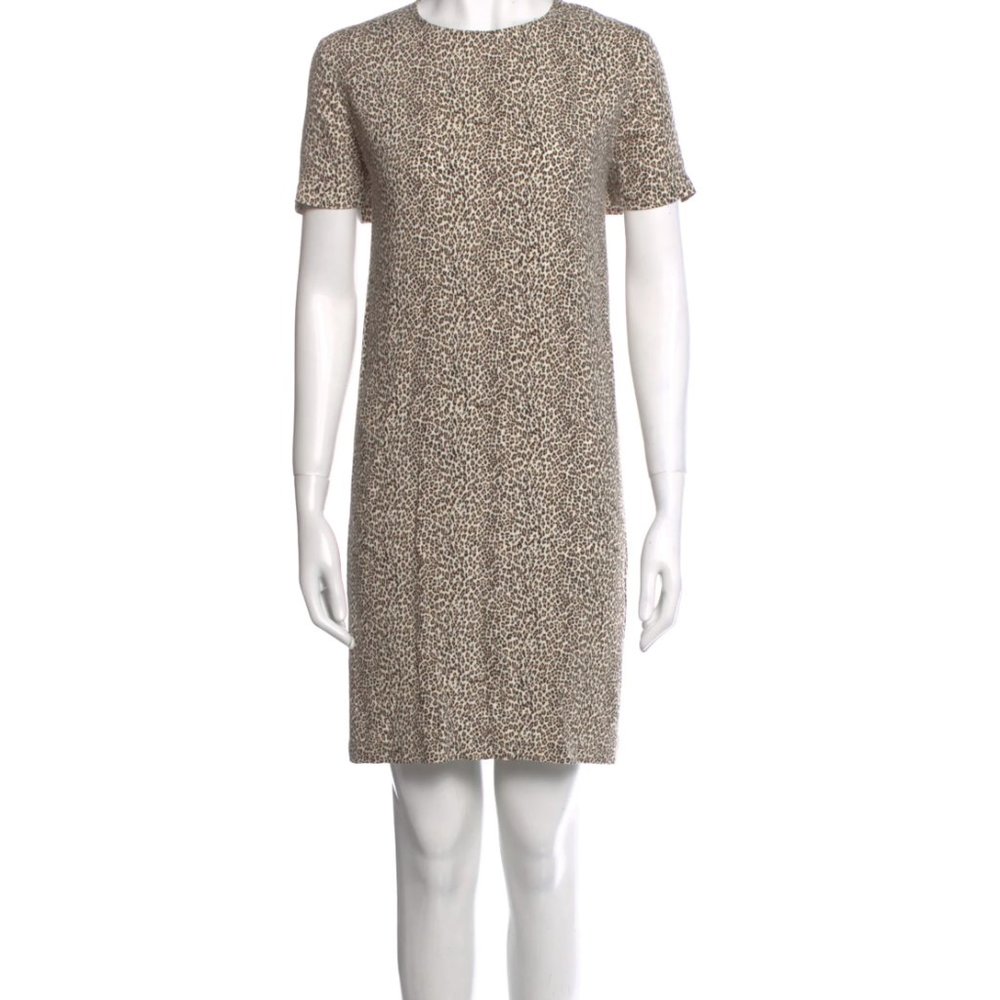 JENNI KAYNE Animal Print T-shirt Dress